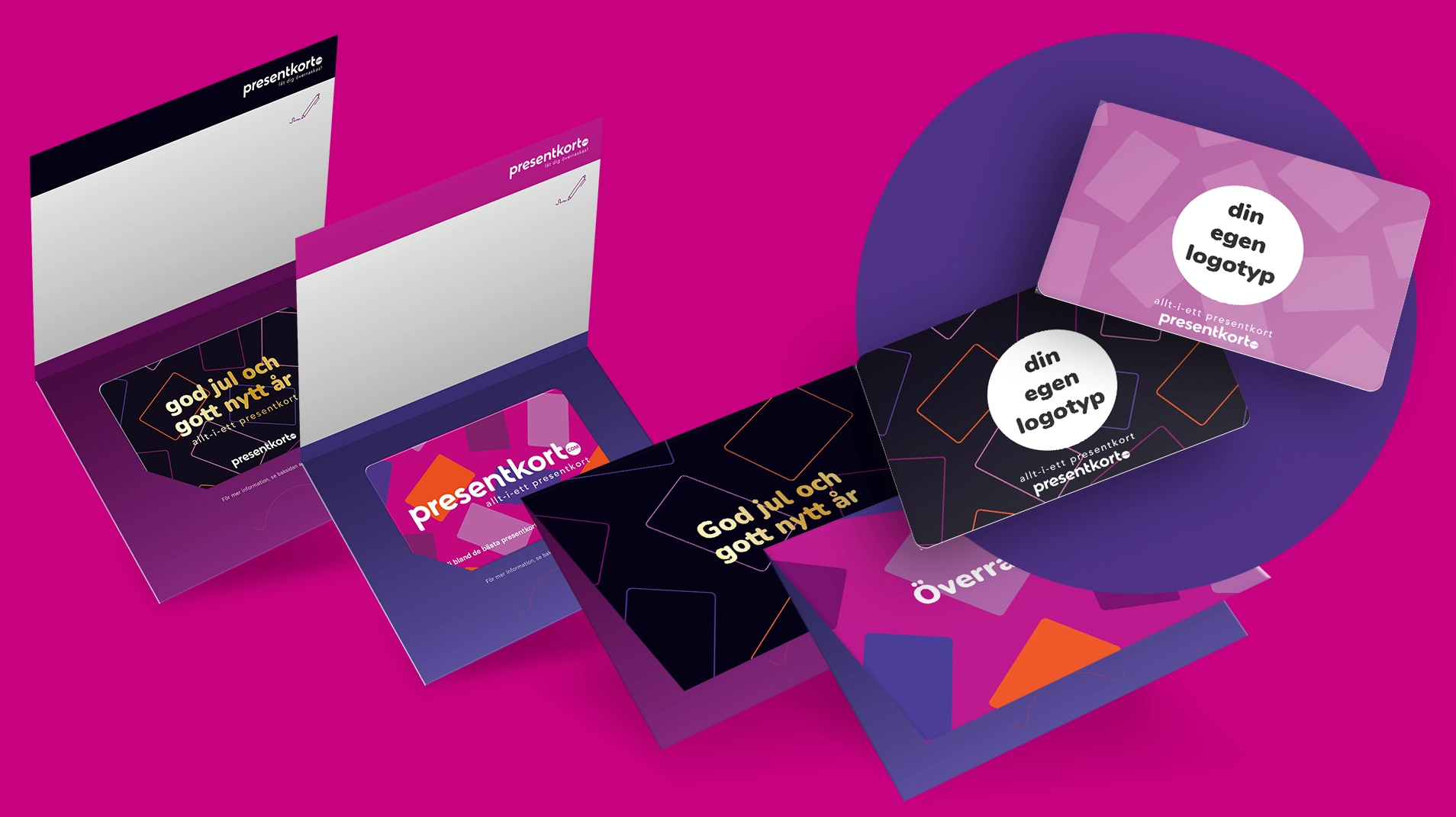 Skräddarsydda presentkort för ditt företag